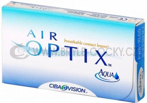  - Air Optix Aqua kontaktní čočky 6ks 