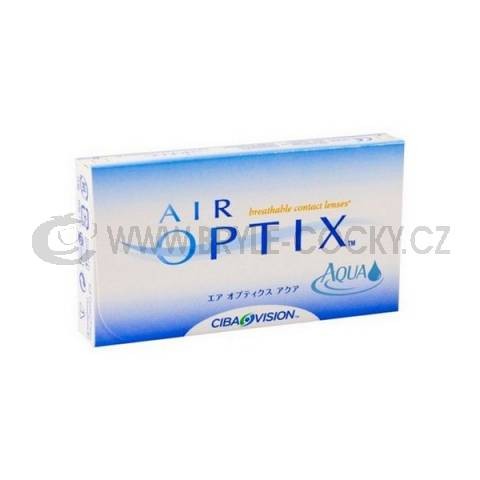  - Air Optix Aqua kontaktní čočky 3ks