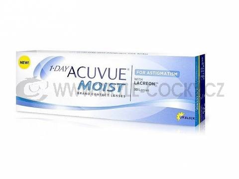  - 1 Day Acuvue Moist for Astigmatism Kontaktní čočky 30 ks